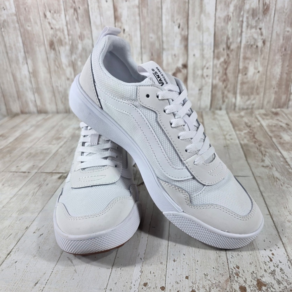 Vans UltraRange EXO True White Mesh Low Top Sneakers Womens 10 500264 - Picture 8 of 8
